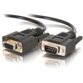 C2G 3Ft Db9 M/F Serial Rs232 Extension Cable - Black 25213